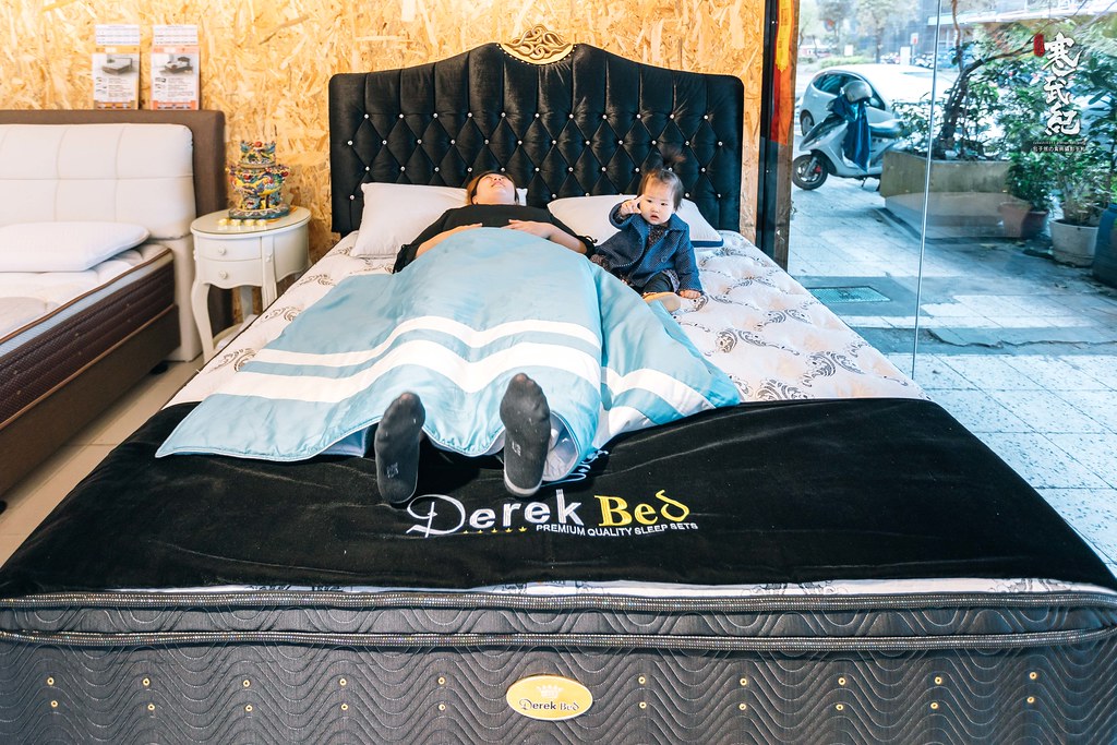 【台北床墊推薦】德瑞克名床 Derek Bed｜一夜好眠的秘密．10天免費試睡．台北寢具推薦！ @包子爸の食尚攝影手札
