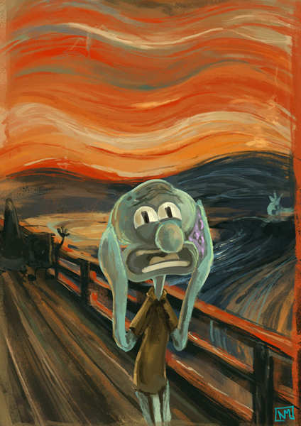 【名畫賞析】孟克 Munch，吶喊，The Scream @包子爸の食尚攝影手札